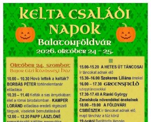 Kelta Családi Napok Balatonföldváron