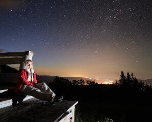 Tavaszi holdfénytúra a Badacsonyon